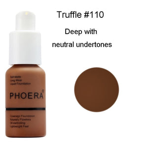 Natural Mineral Touch Liquid Foundation Long-lasting Moisturizing Foundation