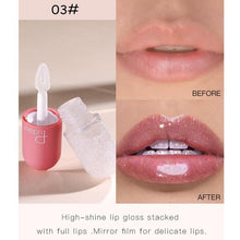 Load image into Gallery viewer, Pudaier lip gloss mini capsule tube moisturize clear lip gloss
