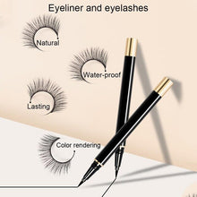 Load image into Gallery viewer, 1PCS Waterproof Magic Liquid Eyeliner With Lashes
