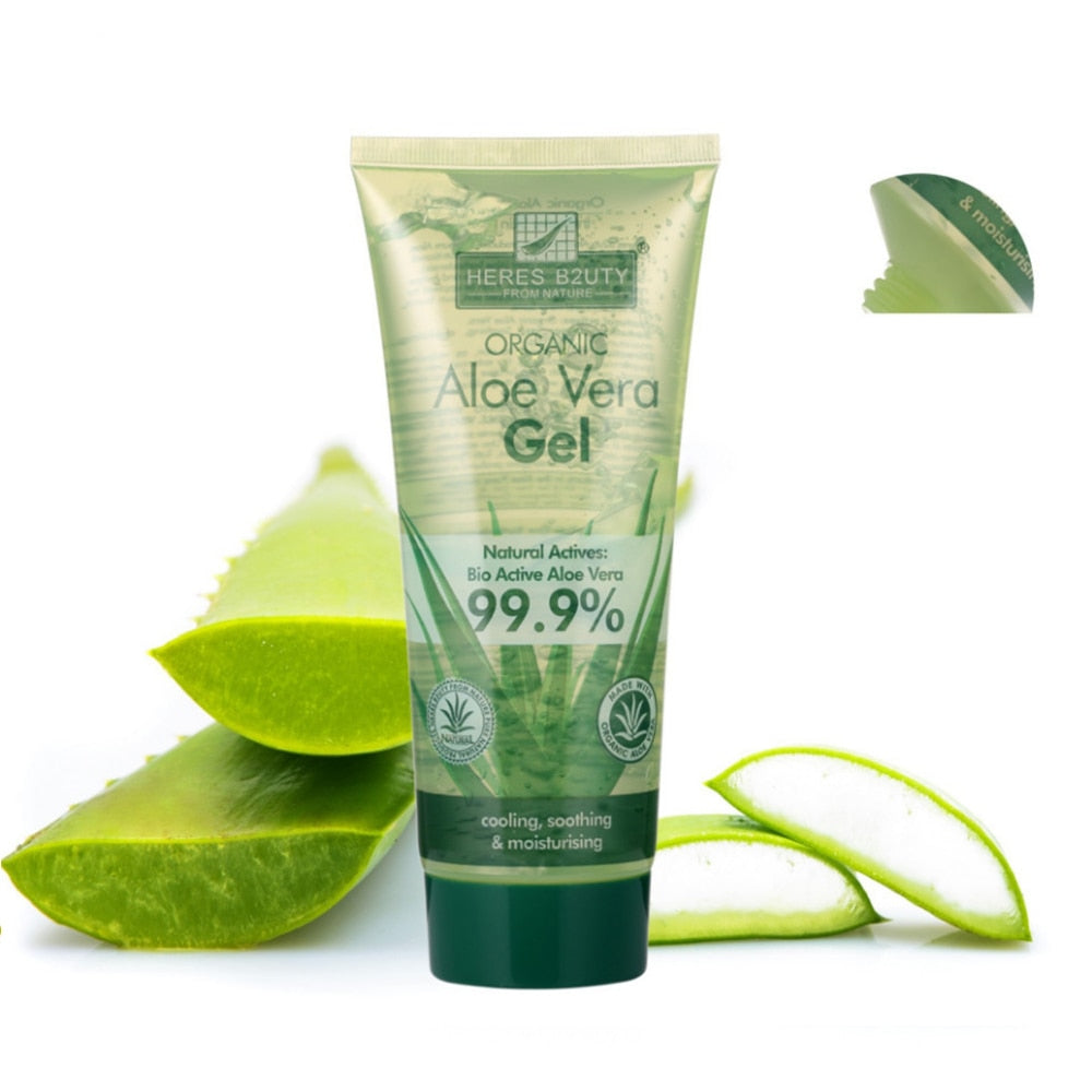 New 200ml 99% Organic Aloe Vera Soothing Gel